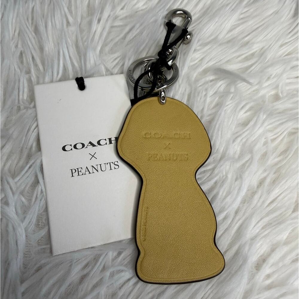 NWT Coach X Peanuts Charlie Brown Bag Charm - Picture 2 of 4